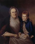Charles Willson Peale Mrs.Fames Smith and Grandson China oil painting reproduction